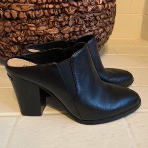 Michael Kors Leather Backless Boots